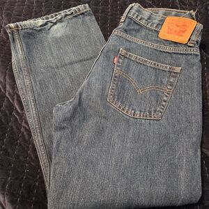 Levi's Men's 550 Relaxed Fit Blue Jeans 31x27